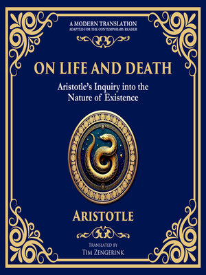 cover image of On Life and Death